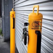 Load image into Gallery viewer, Anti-Ram Raid Access Control Removable Key Lockable Bollard - AB-CDKL90-Y