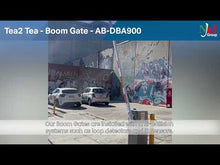 Load and play video in Gallery viewer, Solar Powered Boom Gate - Your Carbon Neutral Solution to Parking Security
