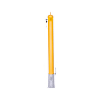 Load image into Gallery viewer, Anti-Ram Raid Access Control Removable Key Lockable Bollard - AB-CDKL90-Y - anti ram raid roller door lock down kits, bollards, lockable bollards, Ram Raid bollards, removable bollards, sub-surface mounted bollards - Australian Bollards