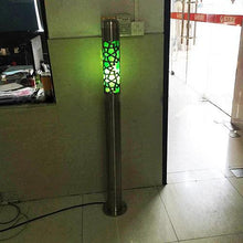 Load image into Gallery viewer, Decorative Light Bollard - base plated bollards, bollards, light bollards, stainless steel bollards, surface mount bollards - Australian Bollards