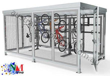 Load image into Gallery viewer, Ned Kelly PeaPod Parkiteer Bike Shelter - bike shelters, ned kelly bike shelter - Australian Bollards