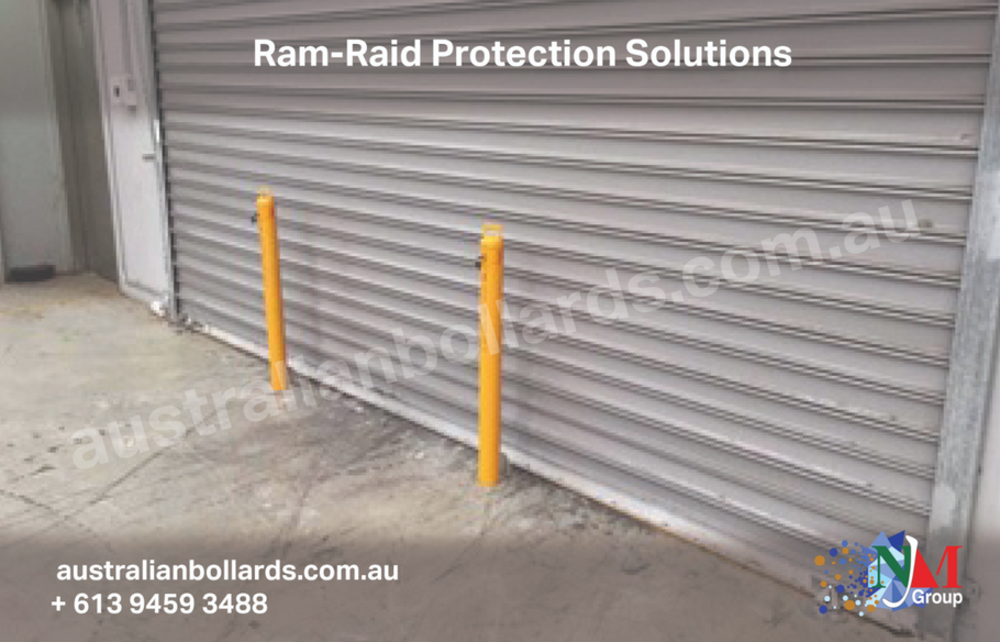 Heavy-duty security against ram raids