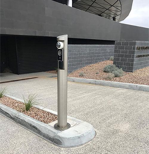 Intercom Bollards - Providing Car Park Assistance