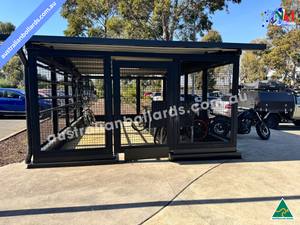 Ned Kelly Pop-Up Bike Shelter