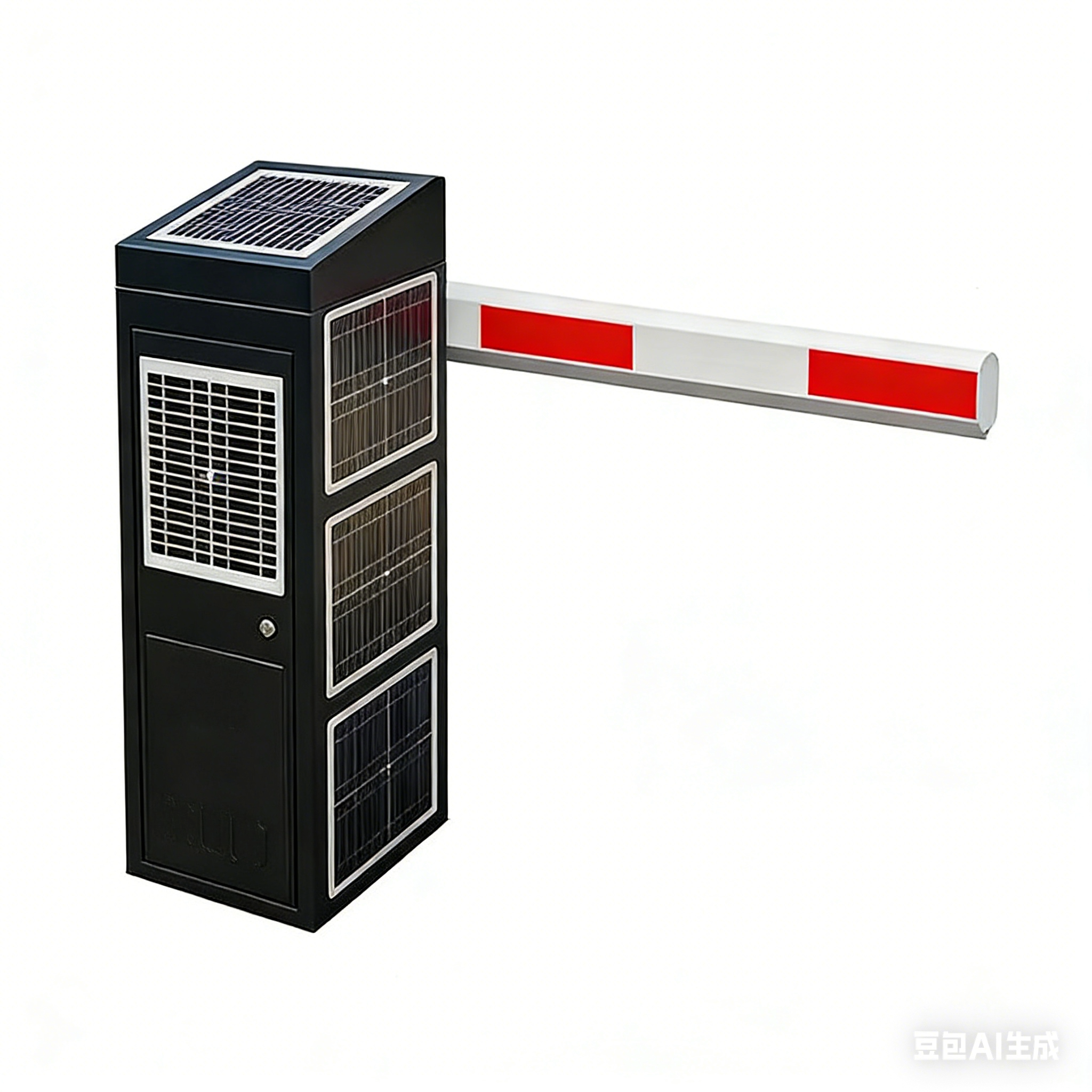 Solar Powered Boom Barrier Gate - Automatic