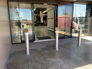 Fixed Stainless Steel - Designer Curved Bollards Sub-Surface Mounted