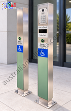 Load image into Gallery viewer, Architecturally Designed Intercom Bollards
