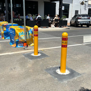 Energy Absorbing Bollard - SA - bollards, fixed bollards, sub-surface mounted bollards - Australian Bollards