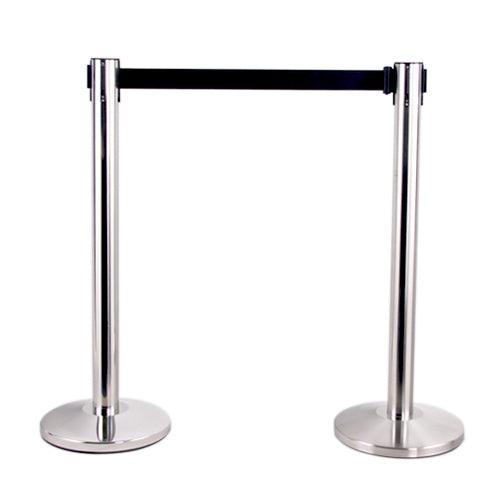 Belt Stanchions - Retractable Belt Railings - crowd control stanchions - Australian Bollards  