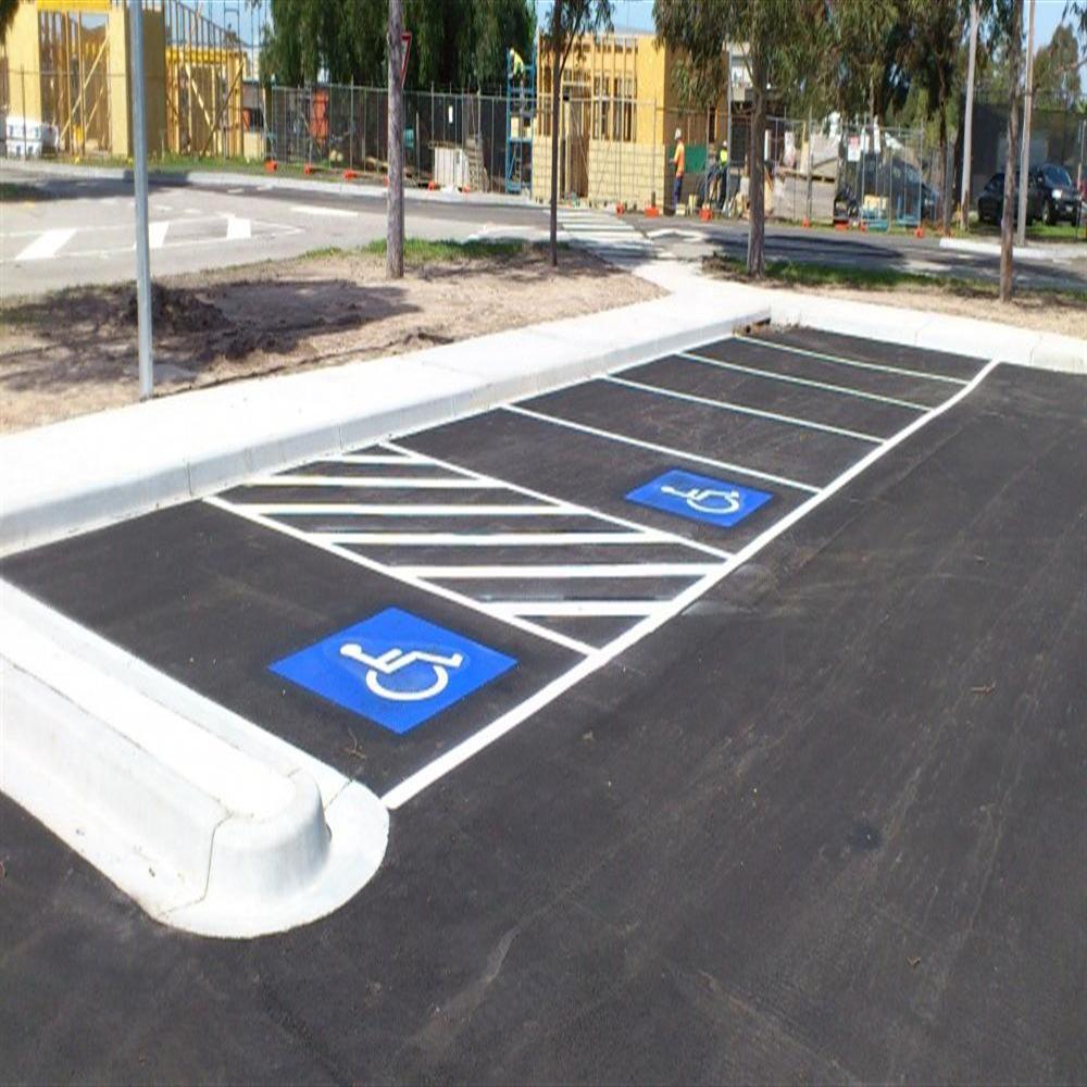 Car Park Line Marking - line marking for car parks - Australian Bollards  