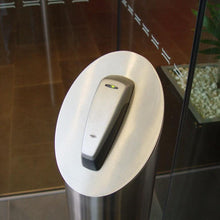 Load image into Gallery viewer, Card Reader Pedestal - bollards, intercom bollards, keypad bollards, stainless steel bollards - Australian Bollards  
