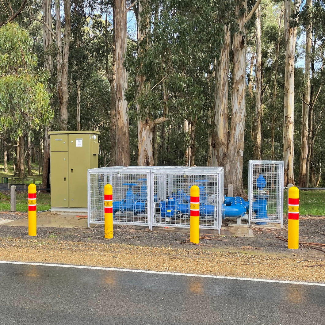 Energy Absorbing Bollard 20 - bollards, fixed bollards, sub-surface mounted bollards - Australian Bollards  