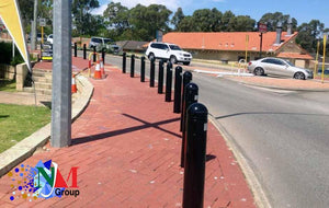 Energy Absorbing Bollard - SA - bollards, fixed bollards, sub-surface mounted bollards - Australian Bollards  