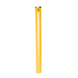 Gas Meter Bollard - AB-GM114-Y(LPG) - bollards, fixed bollards, lpg cylinder protection bollards - Australian Bollards  