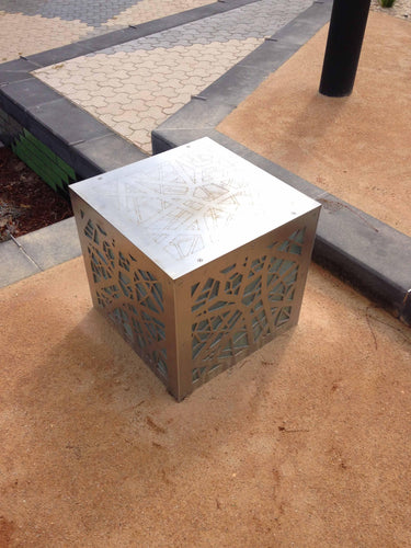 Lightbox - custom made, street furniture - Australian Bollards  