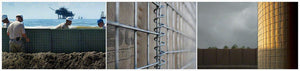 Military Grade Blast Proof Fencing - blast fencing, rhino fencing, security fencing - Australian Bollards  