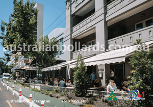 Pop Up Street Furniture - streetscape bollards, VBIED bollards - Australian Bollards  