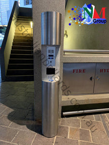 Reader Pedestals - intercom bollards, intercom pedestals, reader pedestals - Australian Bollards  