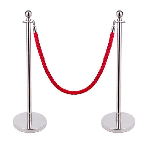 Rope Stanchions - Lanyard Railings - crowd control stanchions - Australian Bollards  