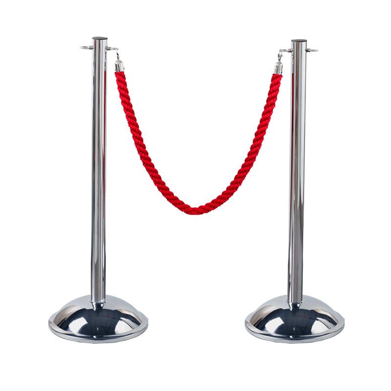 Rope Stanchions - Lanyard Railings - crowd control stanchions - Australian Bollards  