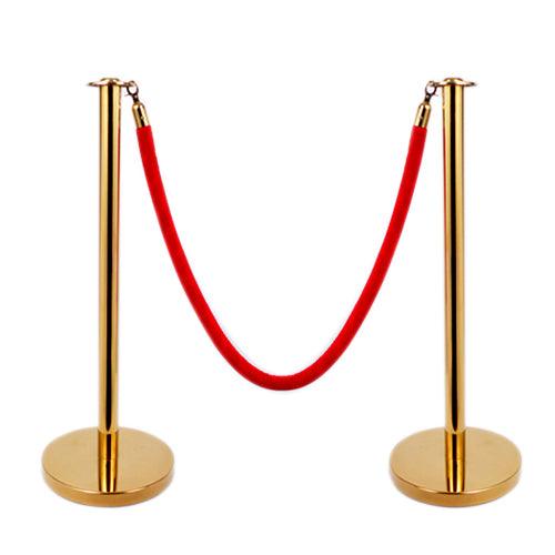 Rope Stanchions - Lanyard Railings - crowd control stanchions - Australian Bollards  